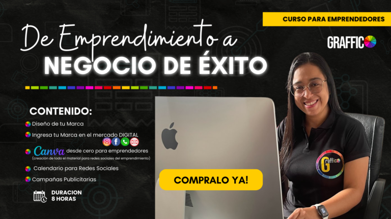 CURSO DE EMPRENDIMIENTO A NEGOCIO DE EXITO EN REDES SOCIALES